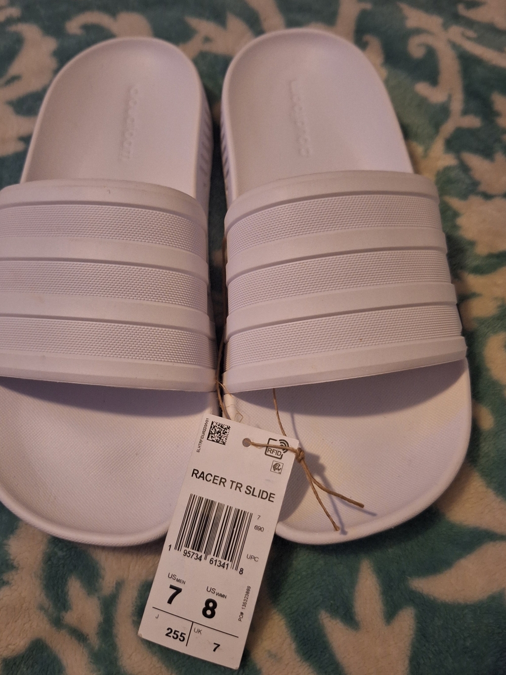 Adidas Racer TR Slide White Unisex Slides
